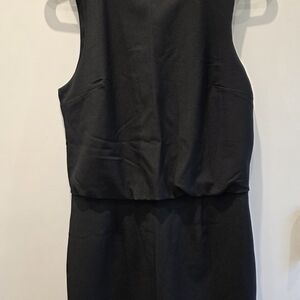 Banana Republic Black Backless Dress